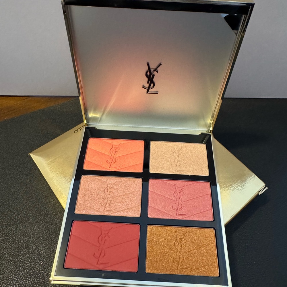 Yves Saint Laurent Golden Oasis Blush and Highlighter Palette. New with box. - Picture 3 of 4